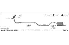 Výfukový systém IMASAF 524000152