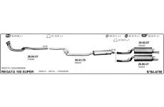 Výfukový systém IMASAF 524000216