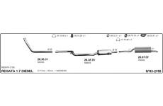 Výfukový systém IMASAF 524000219