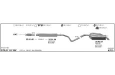 Výfukový systém IMASAF 524000265