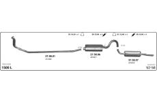 Výfukový systém IMASAF 524000433