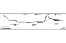 Výfukový systém IMASAF 525000004