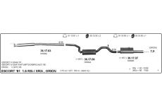 Výfukový systém IMASAF 525000039