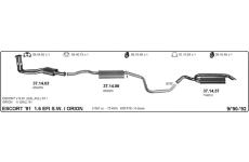 Výfukový systém IMASAF 525000057