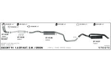 Výfukový systém IMASAF 525000058