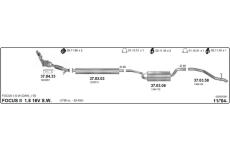 Výfukový systém IMASAF 525000381