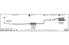 Výfukový systém IMASAF 533000015