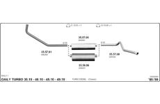 Výfukový systém IMASAF 539000099