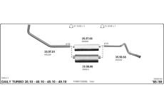 Výfukový systém IMASAF 539000100