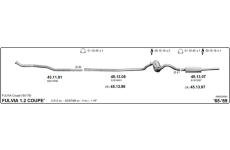 Výfukový systém IMASAF 546000064