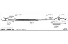 Výfukový systém IMASAF 546000068