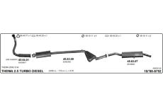 Výfukový systém IMASAF 546000128