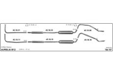 Výfukový systém IMASAF 546000166