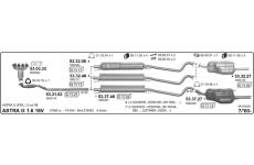 Výfukový systém IMASAF 561000091