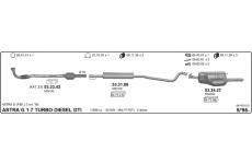 Výfukový systém IMASAF 561000123