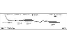 Výfukový systém IMASAF 561000273