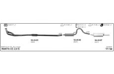 Výfukový systém IMASAF 561000287