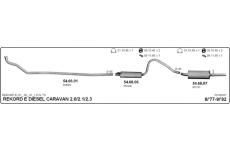 Výfukový systém IMASAF 561000337