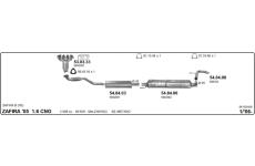 Výfukový systém IMASAF 561000408