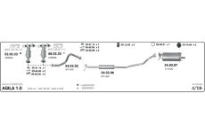 Výfukový systém IMASAF 561000445