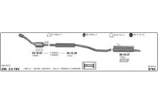 Výfukový systém IMASAF 563000102