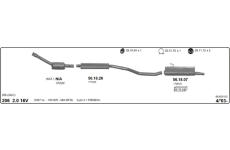 Výfukový systém IMASAF 563000103