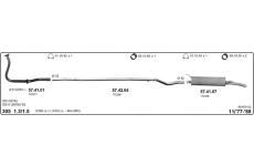 Výfukový systém IMASAF 563000122