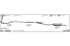 Výfukový systém IMASAF 563000129