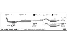 Výfukový systém IMASAF 563000263