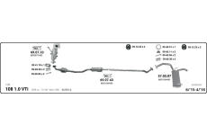 Výfukový systém IMASAF 563000357