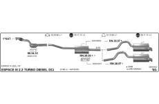 Výfukový systém IMASAF 566000037