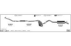 Výfukový systém IMASAF 566000187