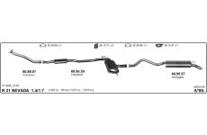 Výfukový systém IMASAF 566000188