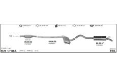 Výfukový systém IMASAF 566000192