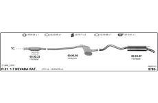 Výfukový systém IMASAF 566000193