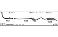 Výfukový systém IMASAF 566000215