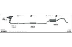 Výfukový systém IMASAF 577000003
