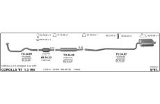 Výfukový systém IMASAF 579000013