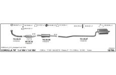 Výfukový systém IMASAF 579000015