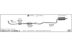 Výfukový systém IMASAF 579000027