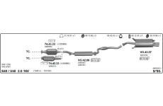 Výfukový systém IMASAF 586000013