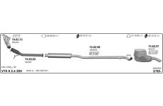 Výfukový systém IMASAF 586000028