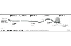 Výfukový systém IMASAF 586000103