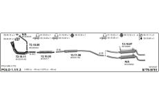 Výfukový systém IMASAF 587000287