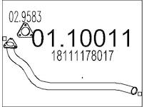 Výfuková trubka MTS 01.10011