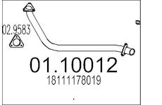 Výfuková trubka MTS 01.10012