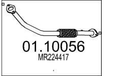 Výfuková trubka MTS 01.10056