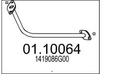 Výfuková trubka MTS 01.10064