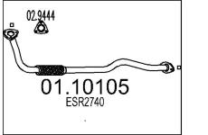 Výfuková trubka MTS 01.10105