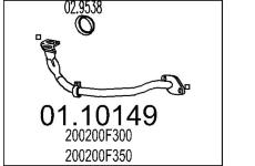 Výfuková trubka MTS 01.10149